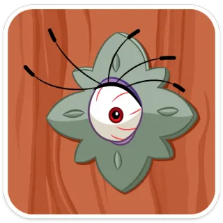 👁 eye, monster, creature, fantasy, cartoon whatsapp sticker