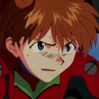 ❤️ Asuka Langley Soryu Neon Genesis Evangelion Anime, Gadis, Asuka, Evangelion, Karakter, Manga telegram sticker