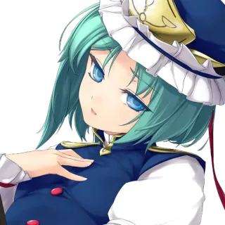 😏 animé, manga, dessin animé, fille, personnage, illustration, portrait whatsapp sticker