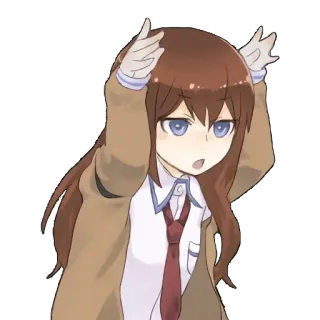 🤠 anime, girl, cute, sticker, cartoon telegram sticker