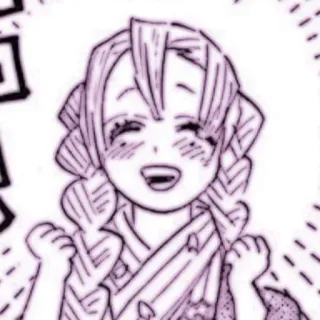 😄 Mitsuri Kanroji Demon Slayer Anime, Manga, Demon Slayer, Mitsuri, Kanroji whatsapp sticker