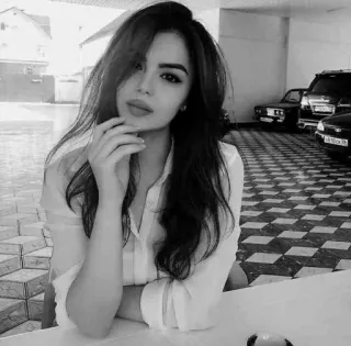 🤔 mulher, retrato, pessoa, carro, interior telegram sticker