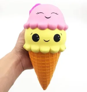 🌟 冰淇淋, 食物, 甜点, 卡哇伊, 可爱, 甜 telegram sticker