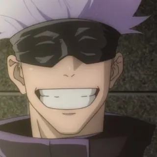 😁 Satoru Gojo Jujutsu Kaisen Anime, Manga, Gojo, Satoru Gojo, Jujutsu Kaisen, Charakter telegram sticker