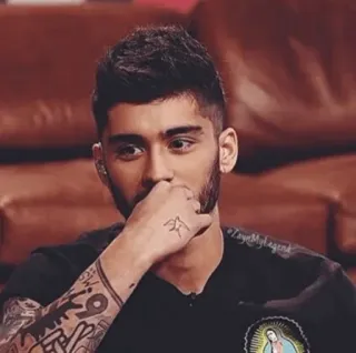 ☄️ Zayn Malik TayeMyLegend ゼイン・マリク, 歌手, ワン・ダイレクション, タトゥー, セレブ telegram sticker