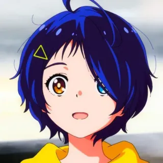 🥖 Аниме, Мультфильм, Девушка, Персонаж, Иллюстрация telegram sticker