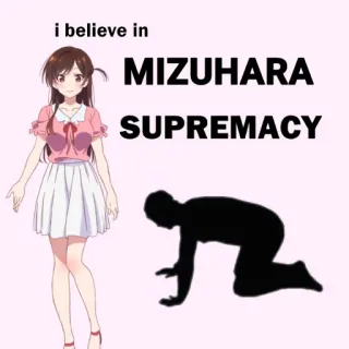 Waifu Supremacy • @SwallowZireael whatsapp stickers