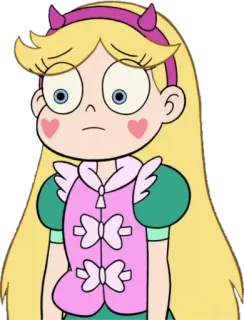 😞 Star Butterfly Star vs. the Forces of Evil การ์ตูน, ดาว, เจ้าหญิง, เวทมนตร์, น่ารัก telegram sticker