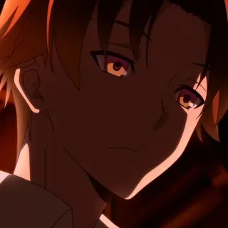 ⭐ Ayanokoji Kiyotaka Classroom of the Elite Anime, Karakter, Classroom of the Elite, Ayanokoji Kiyotaka telegram sticker