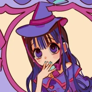 🤭 Yashiro Nene Toilet-bound Hanako-kun Anime, Bruxa, Fofo, Personagem, Mangá, Garota whatsapp sticker