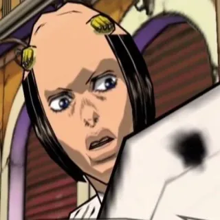 😟 Anime, Manga, Cartoon, Charakter, Person, Gesichtsausdruck telegram sticker