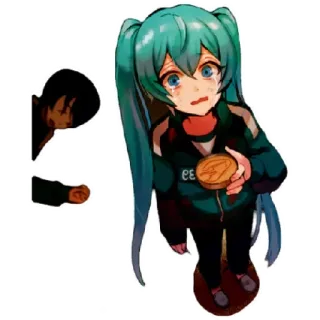 Squid game fanArt @Anak_kucing_stiker telegram stickers