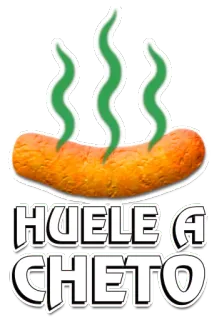 😒 HUELE A
CHETO cheeto, essen, snack, geruch, lustig, witz, humor whatsapp sticker