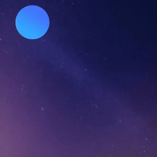 🤩 đêm, ngôi sao, bầu trời, xanh dương, hình tròn telegram sticker