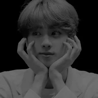 ✖️ personne, portrait, homme, noir et blanc, homme, sérieux, visage telegram sticker