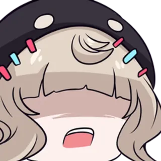 😨 Anime, Desenho animado, Fofo, Adesivo telegram sticker