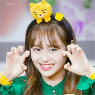 ✖️ 여자, 미소, 행복, 귀여운, 인물사진, 소녀 telegram sticker