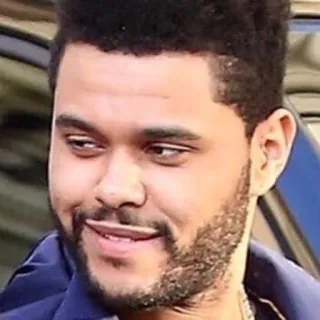 😏 The Weeknd singer, musician, portrait, celebrity telegram sticker