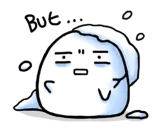 😐 nieve, bola de nieve, invierno, lindo, divertido, emoción, dibujos animados whatsapp sticker