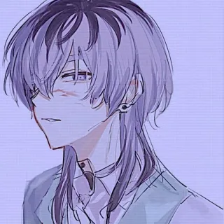 🍙 アニメ, キャラクター, 漫画, イヤリング telegram sticker
