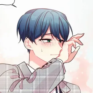 😳 อนิเมะ, มังงะ, ร้องไห้, เศร้า, เสียใจ, ตัวละคร, เด็กผู้ชาย telegram sticker