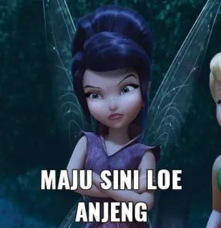🧘‍♂ MAJU SINI LOE
ANJENG hada, dibujos animados, ofensivo, insultante telegram sticker