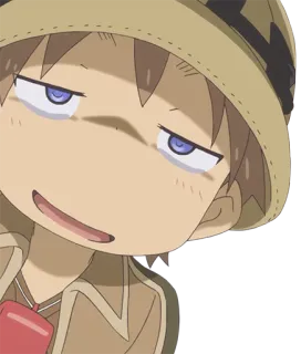 😏 Reg Made in Abyss Anime, Aventura, Personaje, Lindo, Chico whatsapp sticker