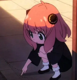 🥺 Anya Forger Spy x Family Anime, Dessin animé, Enfant, Mignon, Spy x Family, Anya Forger telegram sticker