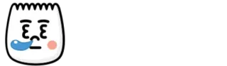😪 сонный, мультик, милый, спящий whatsapp sticker