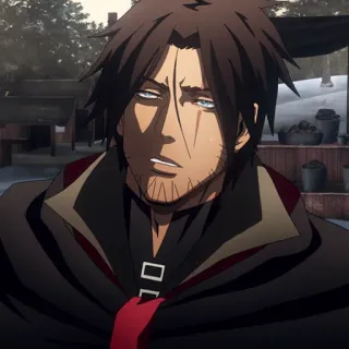 ⛓ Trevor Belmont Castlevania Аниме, Castlevania, Охотник на вампиров, Тревор, Бельмонт, Netflix telegram sticker
