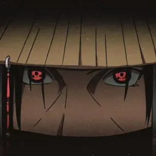 🌀 Itachi Naruto anime, manga, Itachi, Naruto, ninja, sharingan, uchiha whatsapp sticker