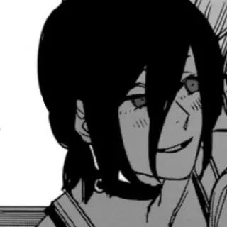 😏 Reze Chainsaw Man anime, manga, Chainsaw Man, Reze, sticker telegram sticker