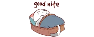 😴 good nite boa noite, sono, gato, fofo, hora de dormir, animal telegram sticker