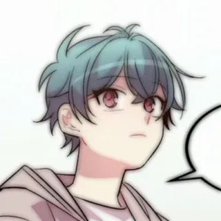💬 Estilo anime, Dibujos animados, Anime, Personaje, Manga telegram sticker