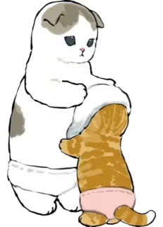🧼 cat, kitten, cute, animal, baby telegram sticker