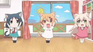 🎉 Anime, Kocie uszy, Słodkie, Kawaii, Chibi telegram sticker