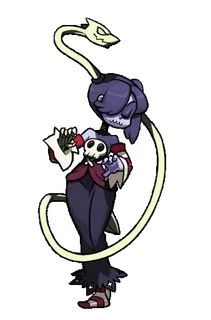 🧟♀️ Skullgirl Skullgirls skullgirl, skullgirls, animé, jeu vidéo, combat, halloween, monstre telegram sticker