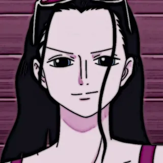 📜 Nico Robin One Piece 动漫, 海贼王, 妮可·罗宾, 卡通, 角色, 女性 telegram sticker