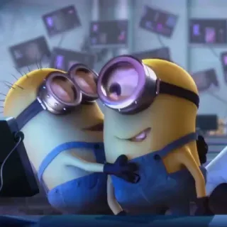 🍌 Minions Minions, Kartun, Karakter, Lucu, Animasi telegram sticker