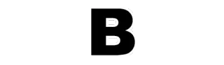 🔠 B Letra B, Alfabeto, Maiúscula, Preto, Monograma whatsapp sticker