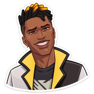 🤨 Phoenix Valorant video game, character, valorant, phoenix, agent whatsapp sticker