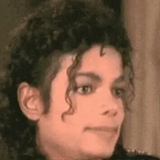 😐 Michael Jackson 迈克尔·杰克逊, 流行, 歌手, 偶像, 名人 telegram sticker