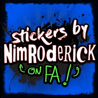 👌 stickers by NimRoDeric on FA! stickers, NimRoDeric, FA, kunst, digitale kunst telegram sticker