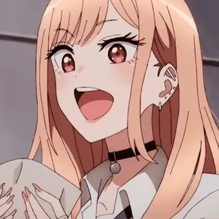 😍 Kitagawa Marin My Dress-Up Darling Аниме, Каваий, Манга, Милый, Девушка telegram sticker