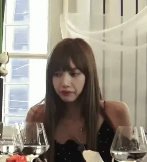 🥂 Lisa wanita, orang, selebriti, potret, penyanyi, kpop telegram sticker