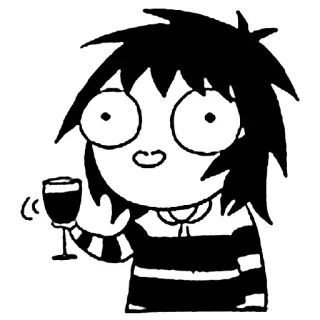 sarah scribbles telegram stickers