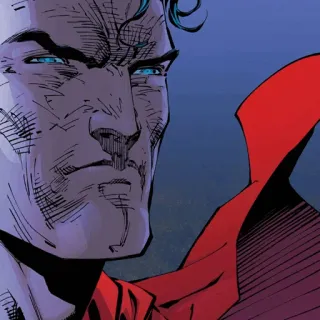 💎 Superman Superheld, DC Comics, Man of Steel, Comic telegram sticker