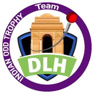 👍 Team INDIAN ODD TROPHY DLH команда, индийский, трофей, DLH, логотип, спорт, крикет whatsapp sticker