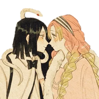 ❤️ Anime, Amore, Carino, Coppia, Demon Slayer telegram sticker