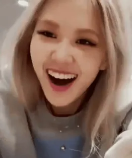 😄 Roseanne Park Rose, Roseanne Park, Blackpink, 歌手, 韩国流行音乐, 开心, 微笑, 名人 whatsapp sticker